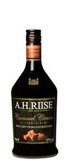A.H.RIISE RUM  CARAMEL CREAM LIQUEUR